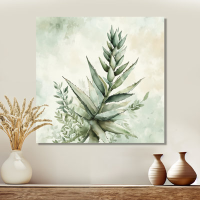 Bureau Sage Desert - Décoration murale en métal Agave