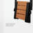 Silhouette Comfort Folding Shower Seat with Arms