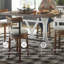 Table de salle à manger à hauteur de comptoir Roesler