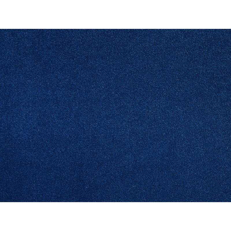 Agenore Velvet Chaise Lounge, Navy Blue