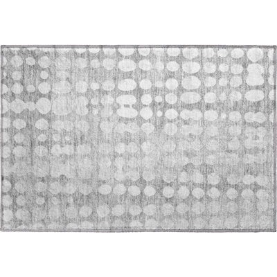 Premium Machine Washable Prisco Gray Rug
