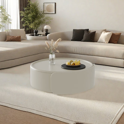 Table basse moderne avec tiroir
