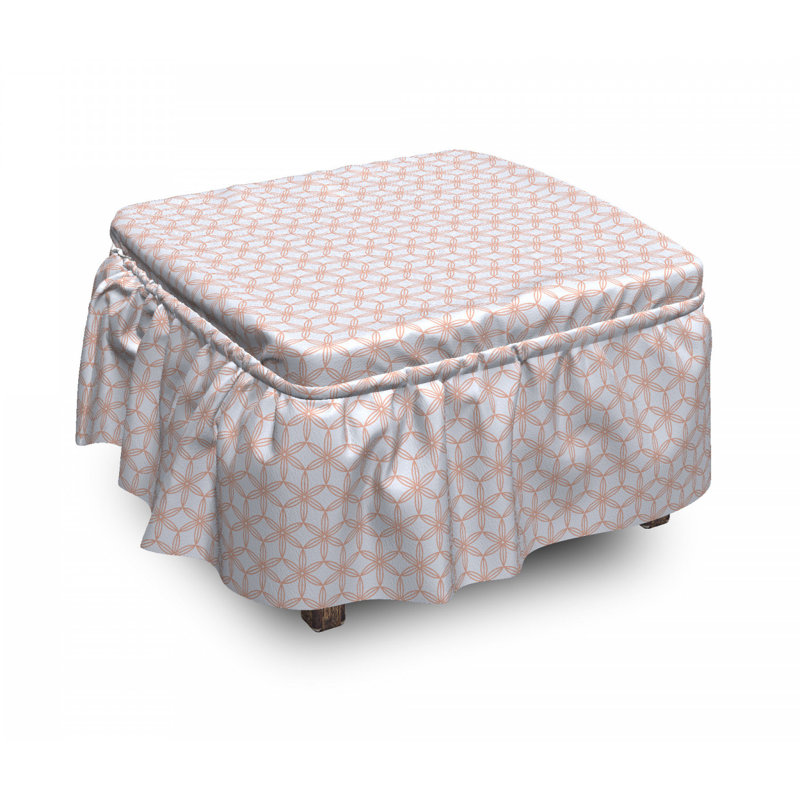 Housse pour repose-pieds de tuile traditionnelle sakura
