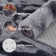 Modern Tie-Dyed Plush Area Rug With Soft Velvet Surface And Thick Sponge Inter Layer, Fluffy Area Rug Is Covered With Plenty Of Anti-Slip Grip Spots