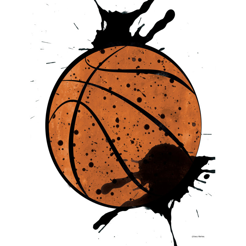 Basketball Fun Drip, H 18 po x l 12 po