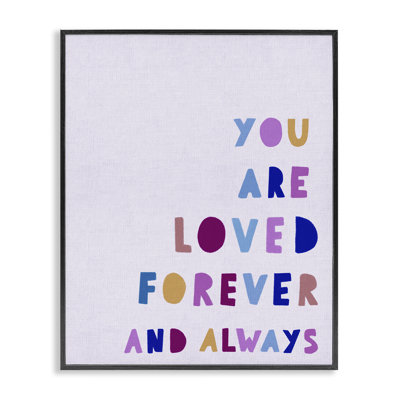 «You Are Love Forever», estampe numérique, conception par Leah Straatsma