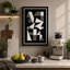 Abstraction Geometric 1 Piece Wrapped Canvas Wall Art-445688300-445688290