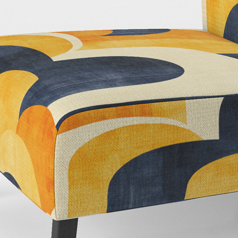 Fauteuil de chambre Abstract, Pantoufle sans accoudoirs
