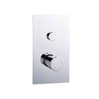 Corra Single Concealed Valve Thermostatic Diverter Shower Valve
