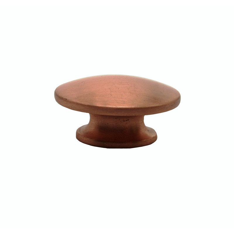 Bouton ovale, Cuivre satiné ox