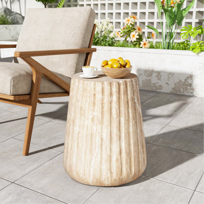 Table d'appoint d'extérieur Cleme