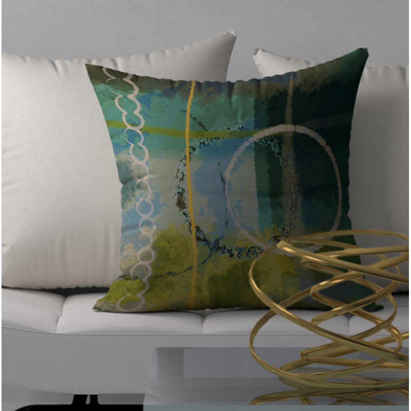 Housse de coussin décorative carrée/insert solaire Popular, 24 po x 24 po