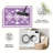 Lilac Forest Rug carpet-easy to clean, machine-washable, soft and comfortable; suitable for door mats, kitchens, living rooms, bedrooms, corridors, and laundry areas. Easy to clean, durable carpet for home decoration.-969906325