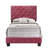 Charming Twin Bed In Cherry Finish