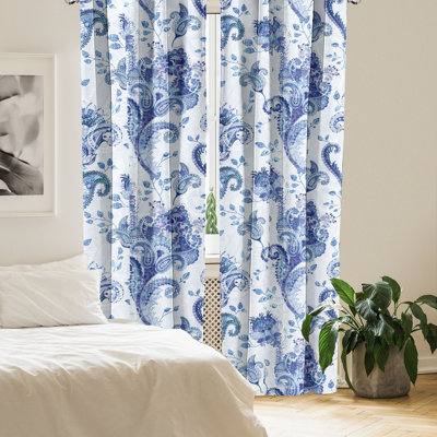 Semi Sheer Curtain Pair