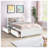Farad Solid Wood Slat Storage Bed