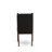 9 Piece Dining Room Table Set Includes a Rectangle Wooden Table with Removable Leaf and 8 Black Faux Leather Upholstered Chairs, Distressed Jacobean-728798654-728798655-728798652