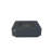 Bergamo 42" Dark Grey Concrete Fire Table 60,000 BTU - Includes Fire Glass, Lid & PVC Cover-111175361