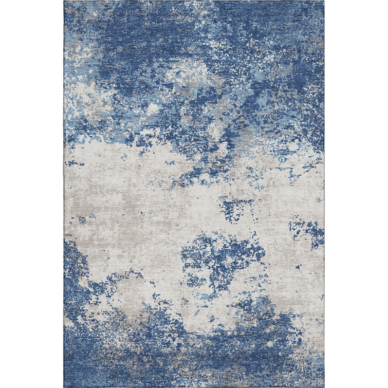 Premium Machine Washable Birchview AMF1027 Modern Rug