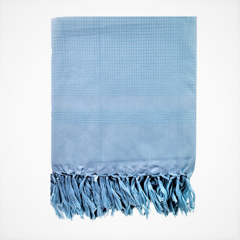 Ensemble de serviettes de bain 100% coton Padmukh 4 pièces, Bleu ciel