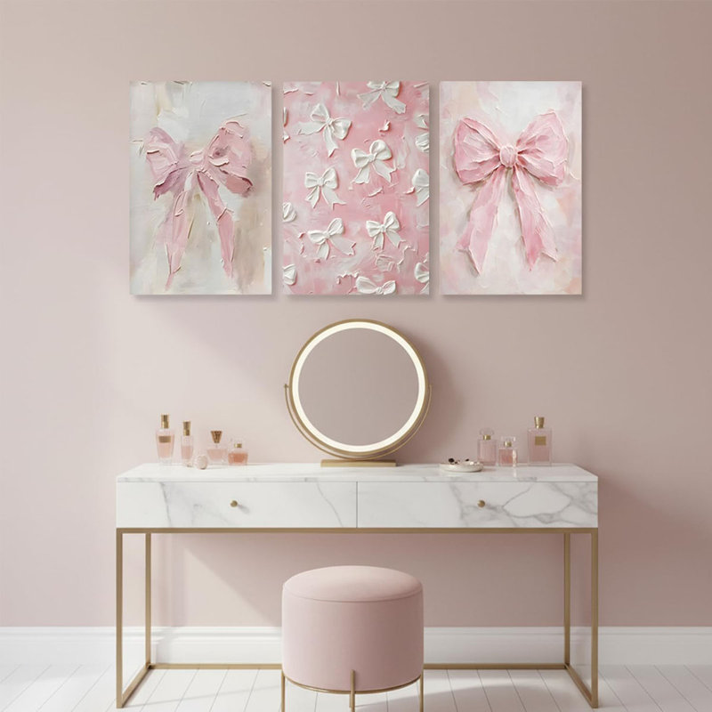 3 Piece Wrapped Canvas Wall Art