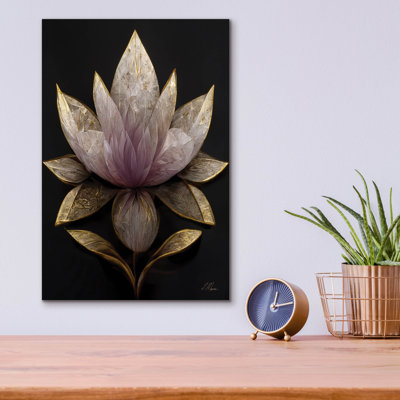 «Golden Leaf Lotus» par Tanya Mavric