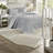 Comfortable Cotton Bedding Sets, Reversible Grey Design For Bedroom