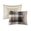 Housse de couette 6 pièces à chevrons écossais Buffalo pour chambre à coucher relaxante-129906262-129906263