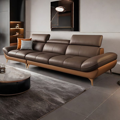 Modern minimalist straight row sailboat sofa