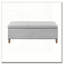Banc de rangement rectangulaire à fermeture douce