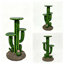 Support à cactus en résine à plusieurs niveaux avec 3 tablettes pour la décoration extérieure