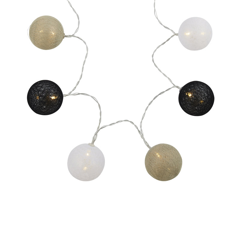 Andru 132cm LED Battery Powered 20 - Bulb Novelty String Light