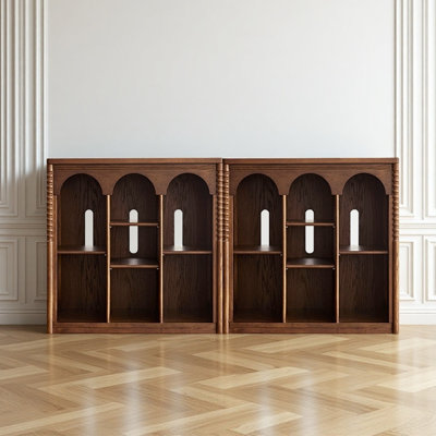 Bibliothèque de style français rétro