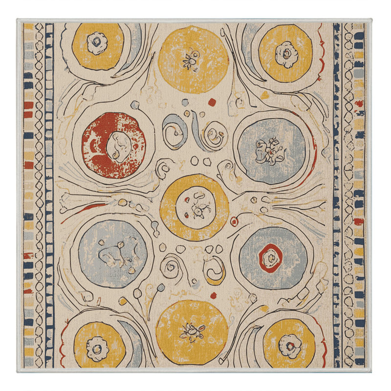 Tapis Quig, Carré 4 pi