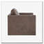 Fauteuil d'appoint en similicuir-606875187