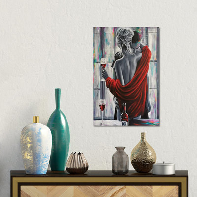 Vin - Giclée sur toile tendue avec châssis