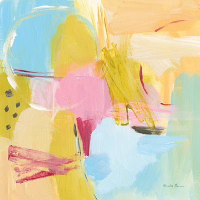 Spring Costa Del Sol II Muted by Farida Zaman - Wrapped Canvas Print