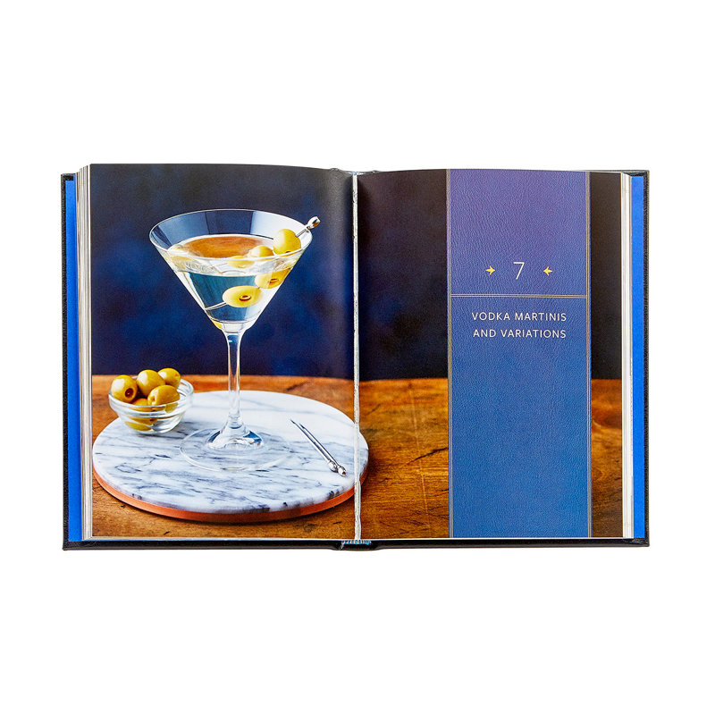 The Martini Field Guide Leather Bound Special Edition Book