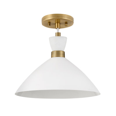 Luminaire suspendu conique à 1 lumière Kita