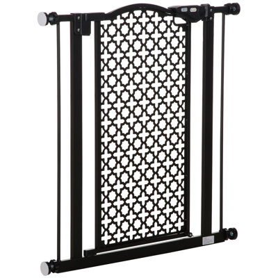 Pressure Mounted Pet Gate With Door