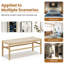 Banc en bois massif Aaditya