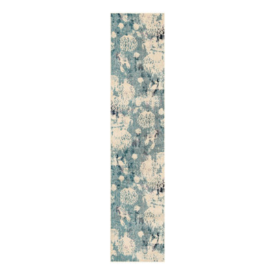 Tapis bleu clair Esposito