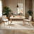 Cobhyn 55"/71"Extendable Acacia Solid Wood Dining Table