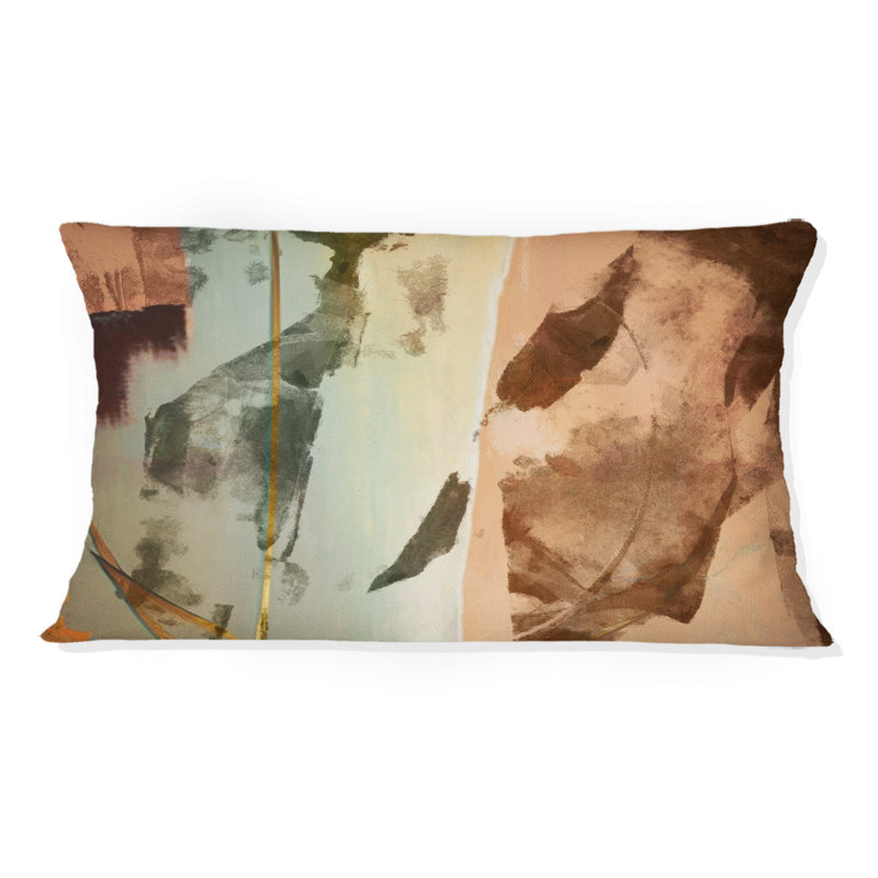 Coussin chocolat à l'horizon IV - chocolat abstrait