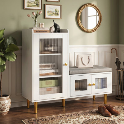 9 Pair Shoe Storage Cabinet