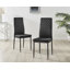 Keensburg Luxury Velvet Modern Tall Back Dining Chairs with Metal Legs & Diamond Stitching-1959378708-1959378709