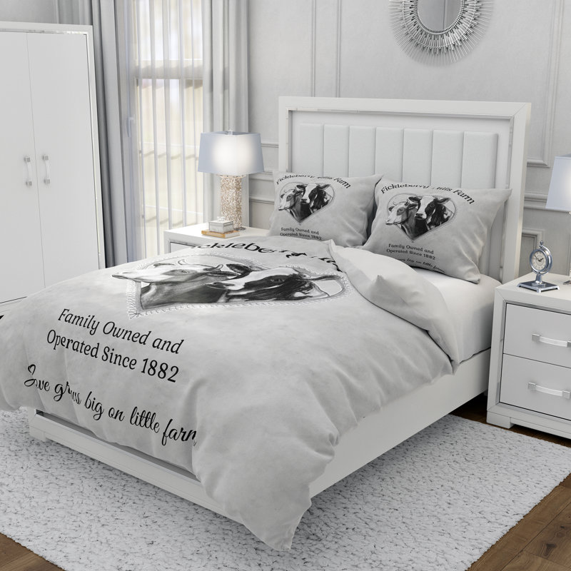 Abstract Duvet Cover, King Duvet Cover + 2 King Shams