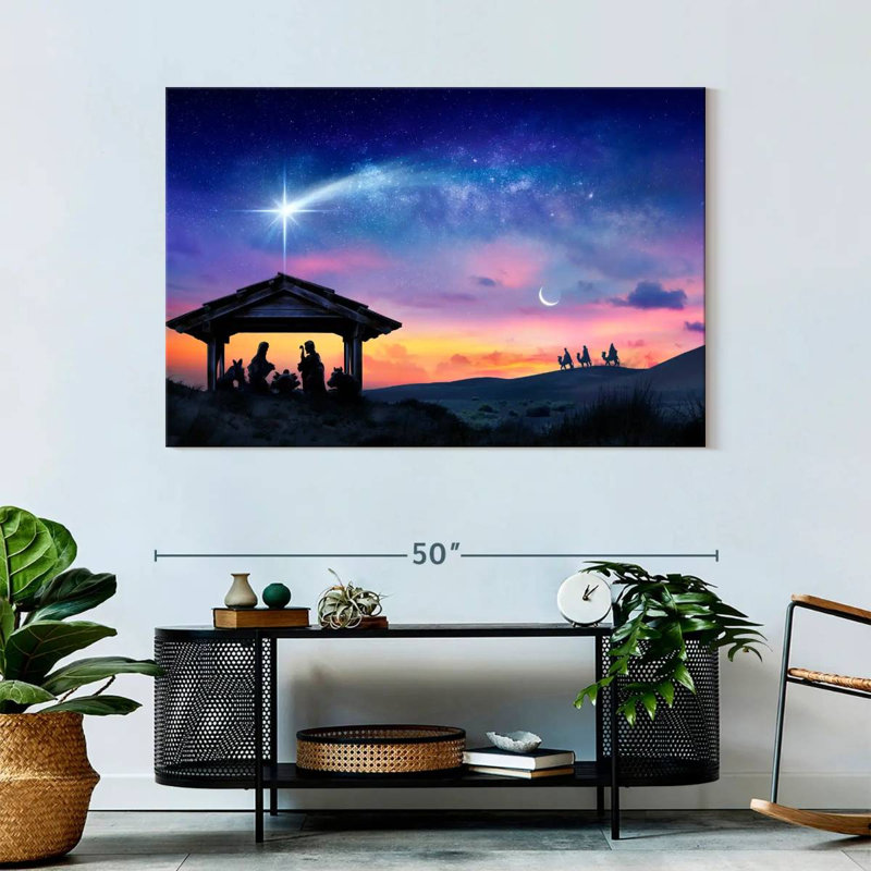 Adella Christmas Star, 32" H x 48" W