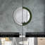Huldar Glass Flat Wall Mirror
