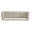 Silo 87 po Canapé 3 places rembourré en chenille beige-128896118